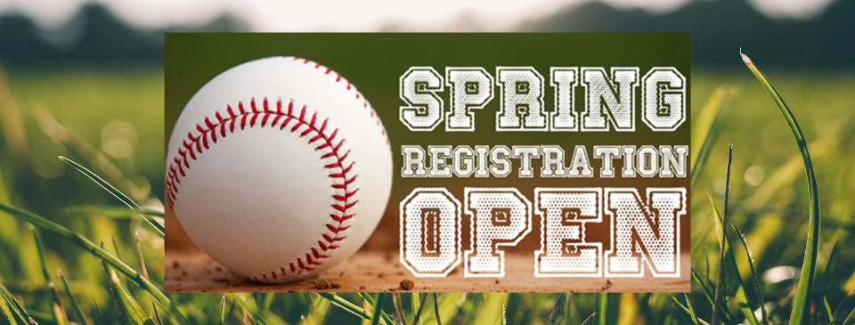 Spring Registration is open