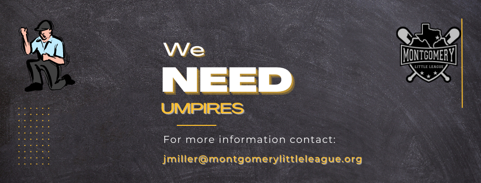 We Need Umpires