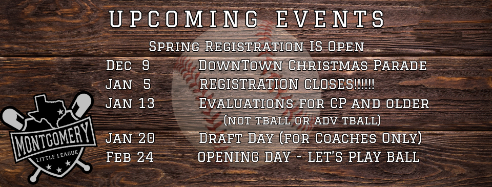 Upcoming Events